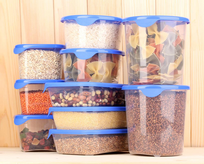 Clever tupperware storage solutions