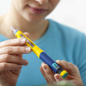 Guide to use a diabetes insulin pen