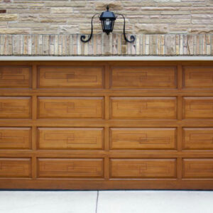 Steps to change garage door panels