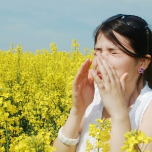 Symptoms and signs of pollen allergies