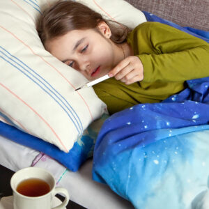 Methods to Use a Thermometer and a Fever Temperature Chart with Children