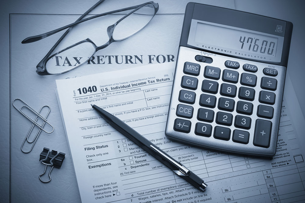 The different elements associated with income tax refund advance