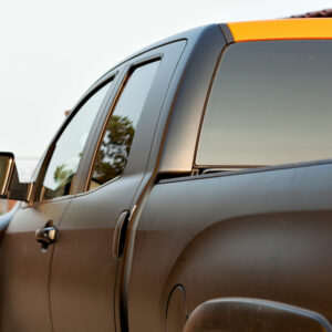 Use a tonneau cover to protect goods